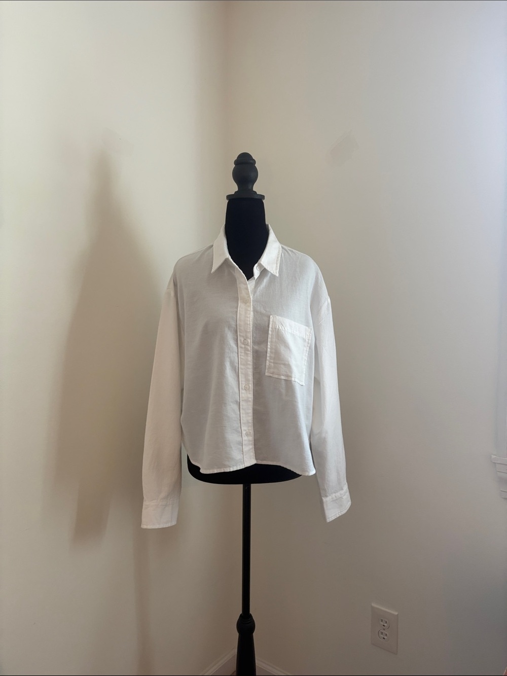 Old Navy White Button Shirt with Tag